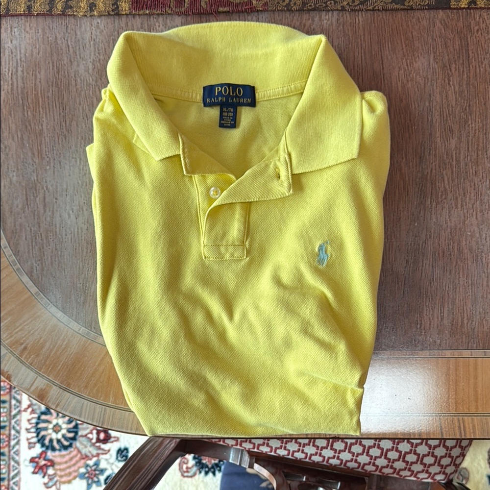 Polo Ralph Lauren Yellow Polo Shirt